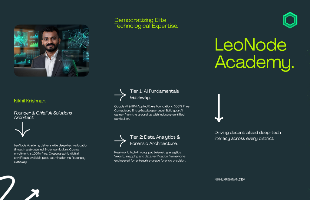 Leonode Academy Slide 1